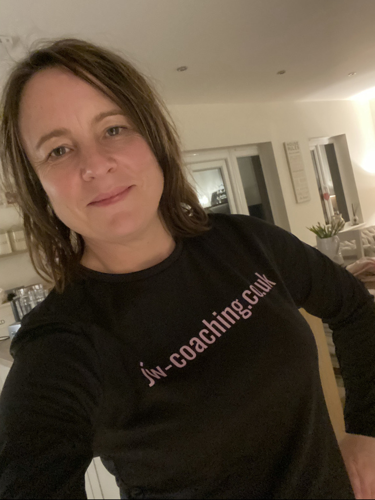 Navy Long-sleeved T with jw -c no strap line